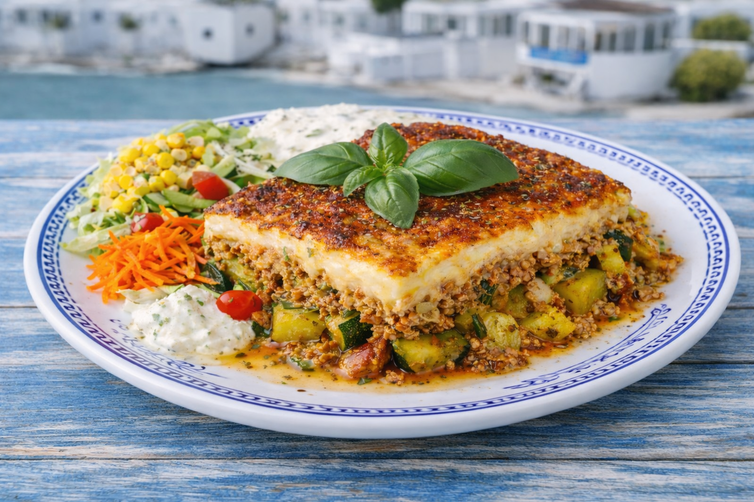 Moussaka Nachher
